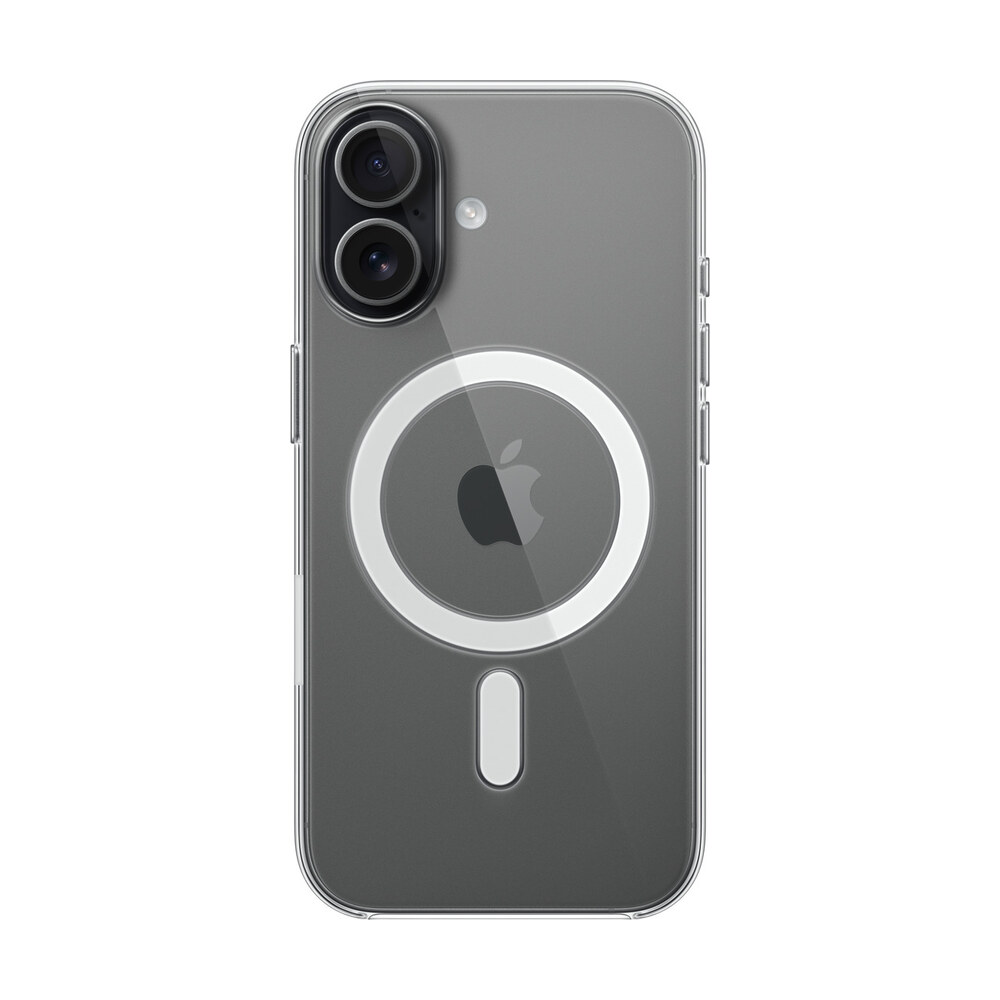 Прозрачный чехол MagSafe для iPhone 17 Прозрачный