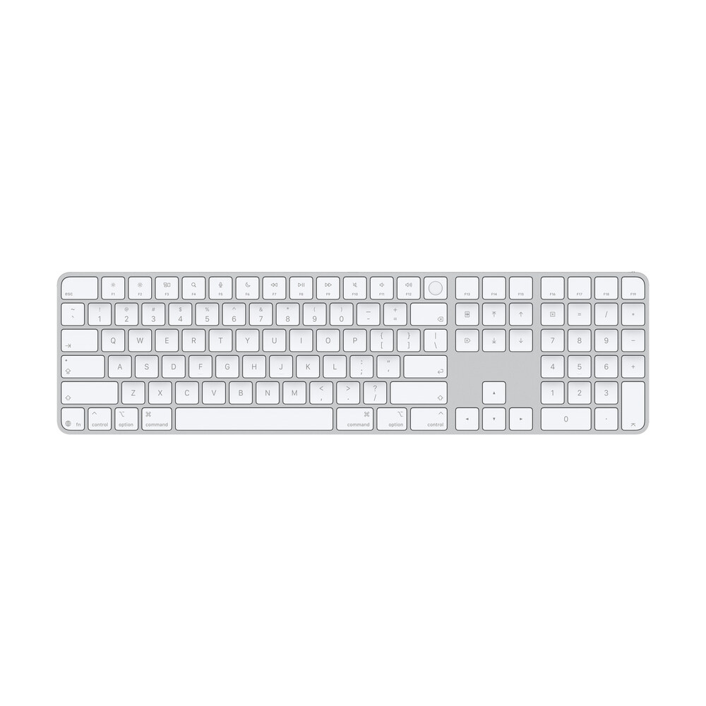 Magic Keyboard с Touch ID и цифровой панелью Белый