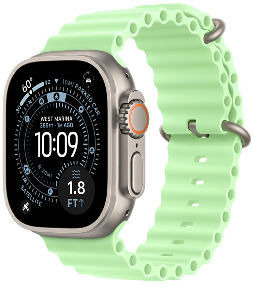 Apple Watch Ultra 3 49 мм Натуральный титан