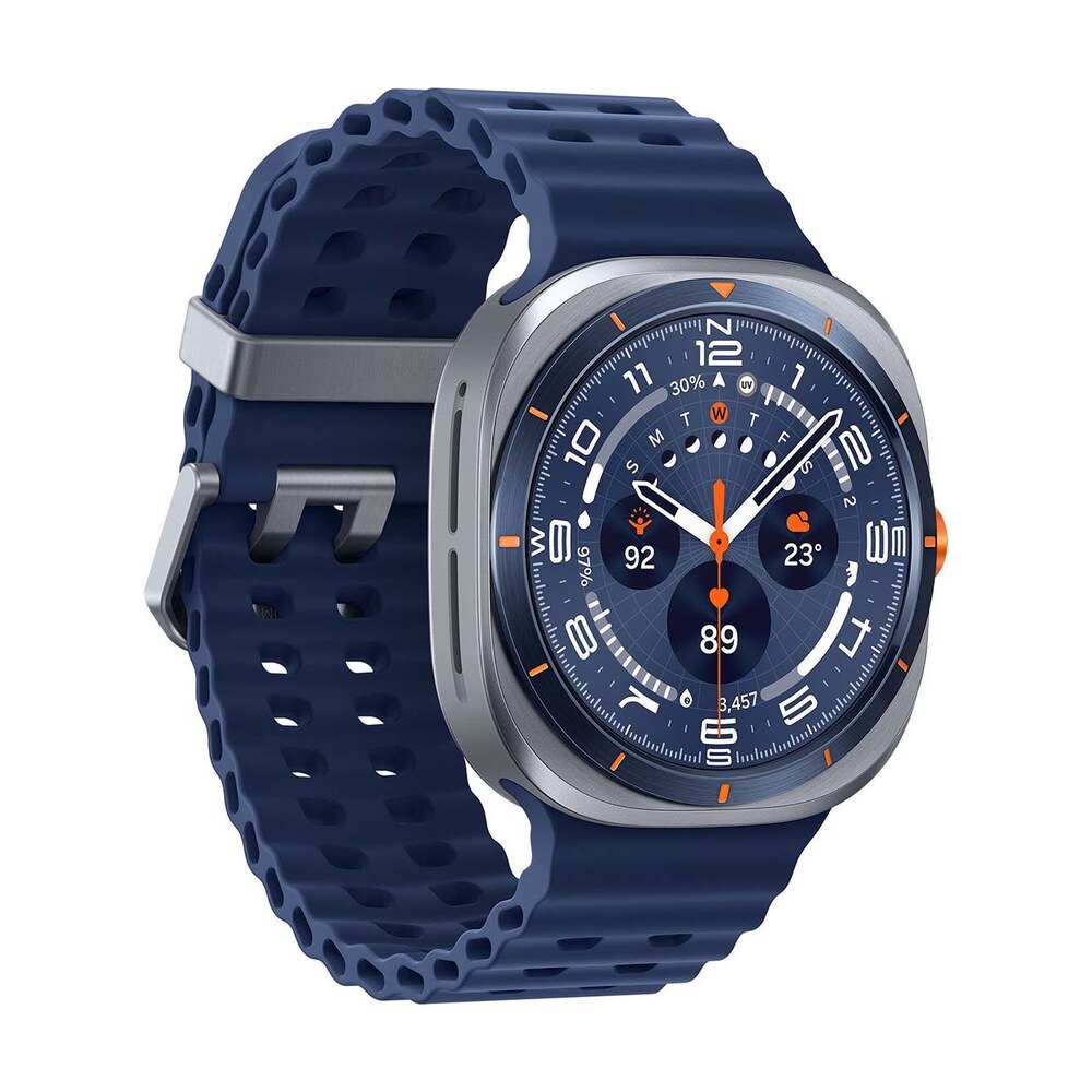 Часы Samsung Galaxy Watch Ultra 47 мм Titanium blue, синий титан (2025) Стандартный