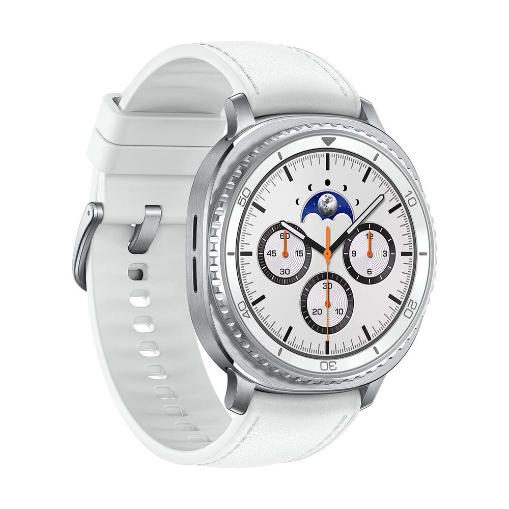 Часы Samsung Galaxy Watch8 Classic 46 мм Bluetooth/Wi-Fi White, белый Стандартный