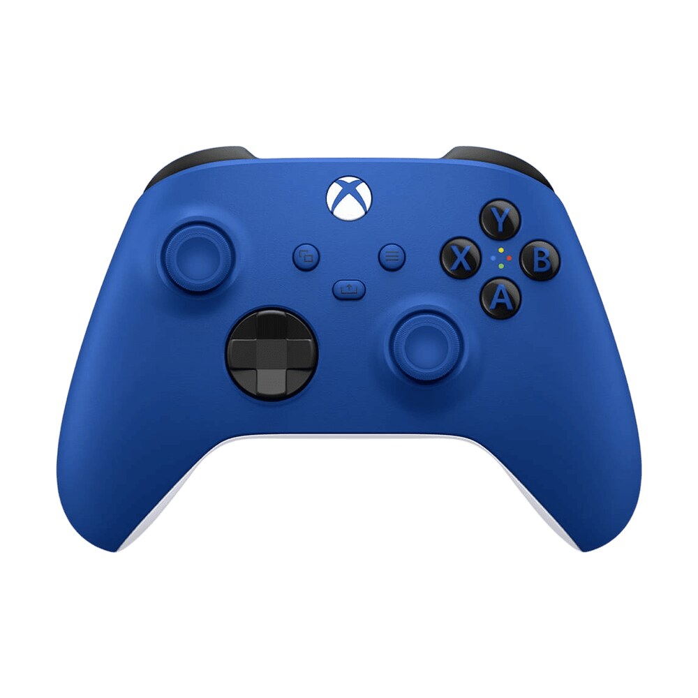 Геймпад Microsoft Xbox Series Shock Blue, синий Стандартный