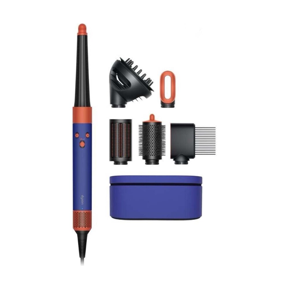 Стайлер Dyson AirWrap Complete Long HS08 (CN/HK) Curly+Coily, Vinca Blue/Topaz, синий/оранжевый Стандартный