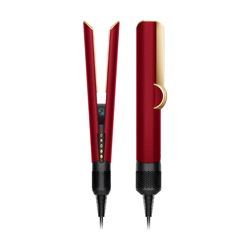 Выпрямитель для волос Dyson AirStrait HT01 (Global) Red Velvet/Gold, красный/золотой Стандартный