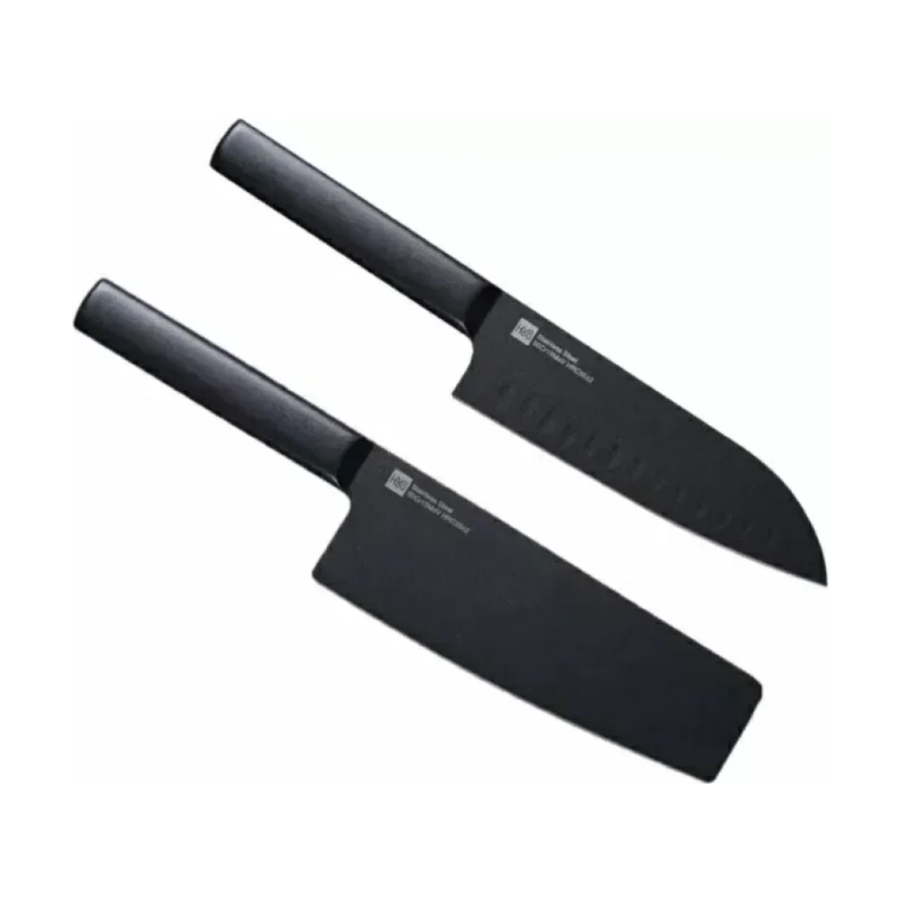Ножи HuoHuo Black Heat Khife Set Чёрный